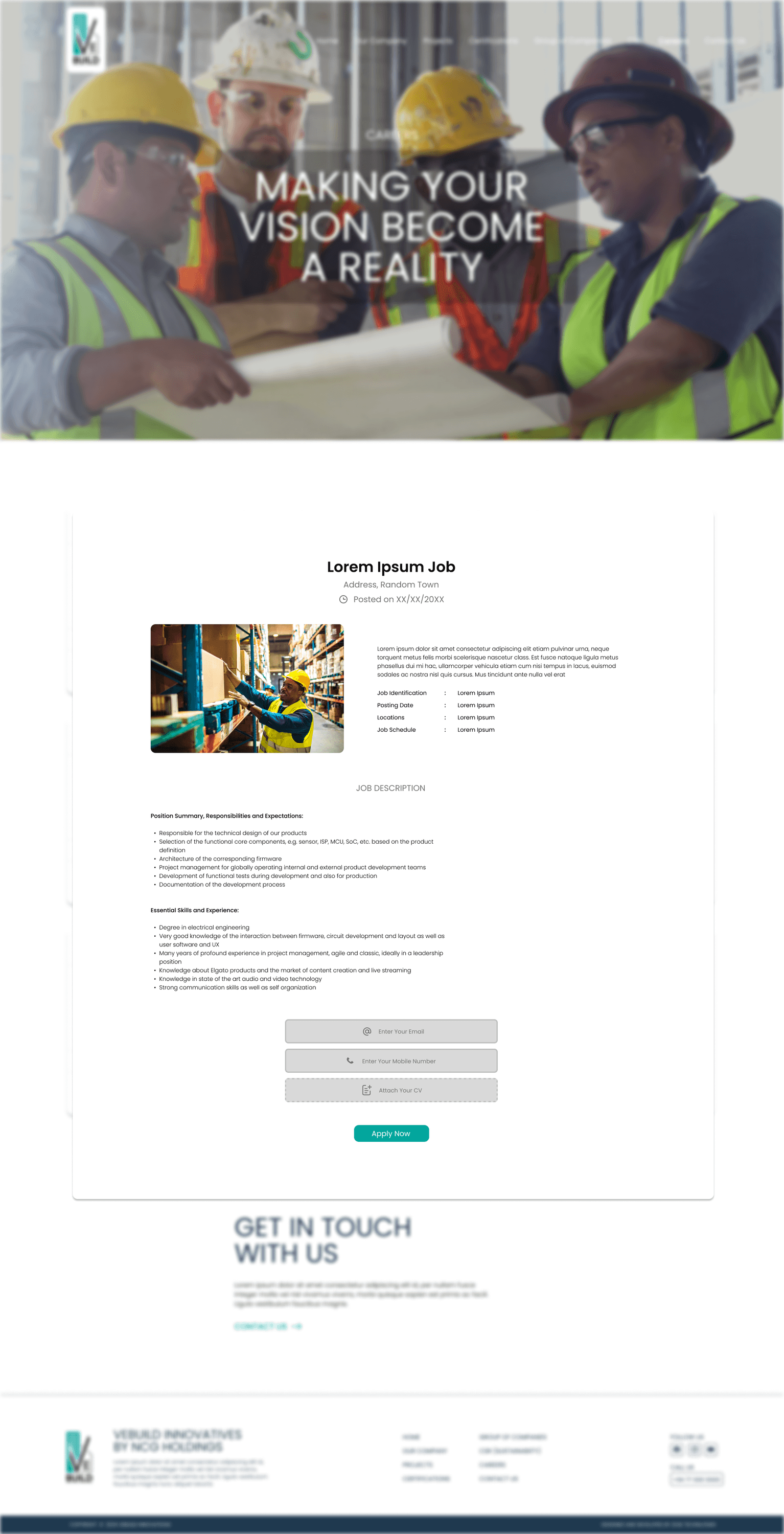 Careers - Job Detail